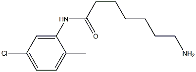 7-amino-N-(5-chloro-2-methylphenyl)heptanamide Structure