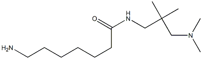 7-amino-N-[3-(dimethylamino)-2,2-dimethylpropyl]heptanamide|