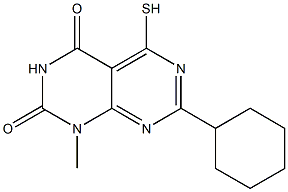  7-cyclohexyl-5-mercapto-1-methylpyrimido[4,5-d]pyrimidine-2,4(1H,3H)-dione