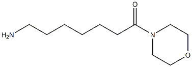 7-morpholin-4-yl-7-oxoheptan-1-amine Structure