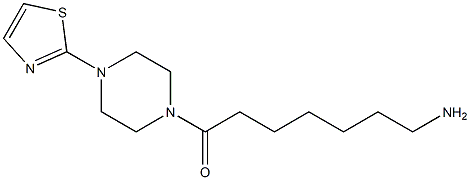 7-oxo-7-[4-(1,3-thiazol-2-yl)piperazin-1-yl]heptan-1-amine