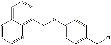 8-[4-(chloromethyl)phenoxymethyl]quinoline