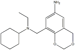 8-{[cyclohexyl(ethyl)amino]methyl}-2,4-dihydro-1,3-benzodioxin-6-amine