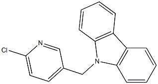  9-[(6-chloropyridin-3-yl)methyl]-9H-carbazole