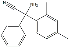 amino(2,4-dimethylphenyl)phenylacetonitrile 结构式