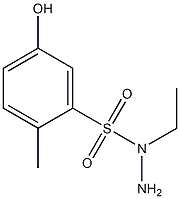 amino-N-ethyl-N-(5-hydroxy-2-methylphenyl)sulfonamide 结构式