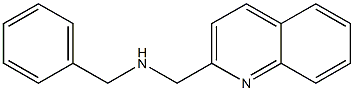 benzyl(quinolin-2-ylmethyl)amine 化学構造式