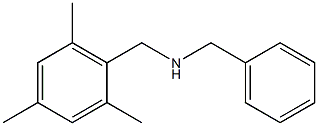 benzyl[(2,4,6-trimethylphenyl)methyl]amine 化学構造式