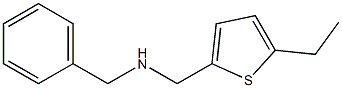 benzyl[(5-ethylthiophen-2-yl)methyl]amine,,结构式