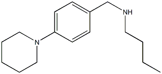 butyl({[4-(piperidin-1-yl)phenyl]methyl})amine,,结构式