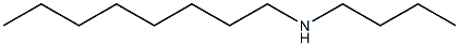 butyl(octyl)amine Structure