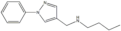 butyl[(1-phenyl-1H-pyrazol-4-yl)methyl]amine