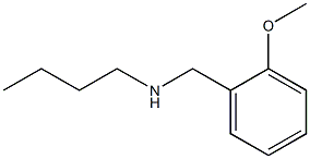 butyl[(2-methoxyphenyl)methyl]amine 化学構造式