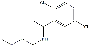 butyl[1-(2,5-dichlorophenyl)ethyl]amine Struktur
