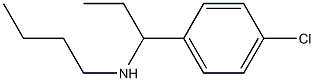 butyl[1-(4-chlorophenyl)propyl]amine Struktur