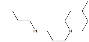 butyl[3-(4-methylpiperidin-1-yl)propyl]amine,,结构式