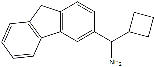 cyclobutyl(9H-fluoren-3-yl)methanamine,,结构式