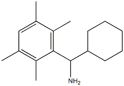 cyclohexyl(2,3,5,6-tetramethylphenyl)methanamine,,结构式