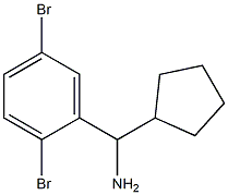 cyclopentyl(2,5-dibromophenyl)methanamine