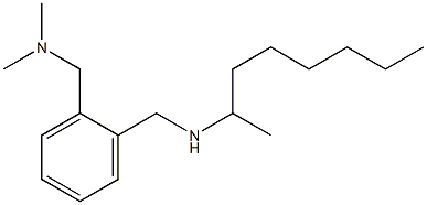 dimethyl({2-[(octan-2-ylamino)methyl]phenyl}methyl)amine