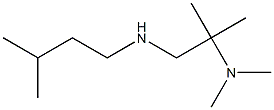 dimethyl({2-methyl-1-[(3-methylbutyl)amino]propan-2-yl})amine 结构式