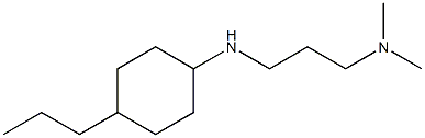 dimethyl({3-[(4-propylcyclohexyl)amino]propyl})amine