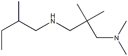 dimethyl(2-methyl-2-{[(2-methylbutyl)amino]methyl}propyl)amine|