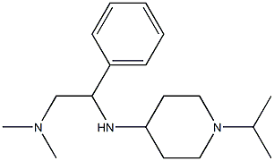 dimethyl(2-phenyl-2-{[1-(propan-2-yl)piperidin-4-yl]amino}ethyl)amine