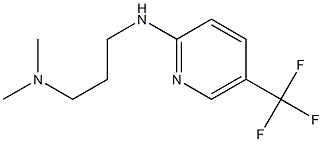 dimethyl(3-{[5-(trifluoromethyl)pyridin-2-yl]amino}propyl)amine 结构式