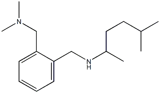 dimethyl[(2-{[(5-methylhexan-2-yl)amino]methyl}phenyl)methyl]amine
