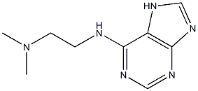 dimethyl[2-(7H-purin-6-ylamino)ethyl]amine Structure