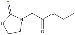 ethyl 2-(2-oxo-1,3-oxazolidin-3-yl)acetate 化学構造式