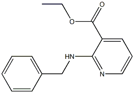 ethyl 2-(benzylamino)pyridine-3-carboxylate Structure