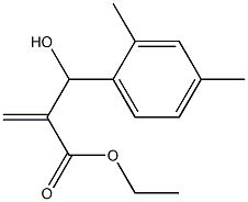ethyl 2-[(2,4-dimethylphenyl)(hydroxy)methyl]prop-2-enoate Structure
