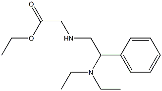 ethyl 2-{[2-(diethylamino)-2-phenylethyl]amino}acetate