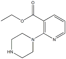 ethyl 2-piperazin-1-ylnicotinate Structure