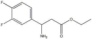  ethyl 3-amino-3-(3,4-difluorophenyl)propanoate