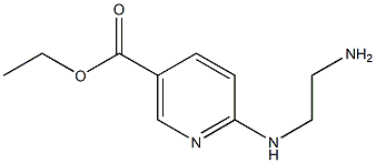 ethyl 6-[(2-aminoethyl)amino]nicotinate 结构式