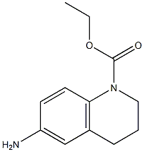 ethyl 6-amino-1,2,3,4-tetrahydroquinoline-1-carboxylate Struktur