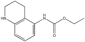 ethyl N-(1,2,3,4-tetrahydroquinolin-5-yl)carbamate 化学構造式