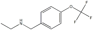 ethyl({[4-(trifluoromethoxy)phenyl]methyl})amine Struktur