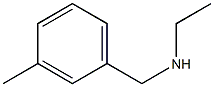 ethyl[(3-methylphenyl)methyl]amine Struktur