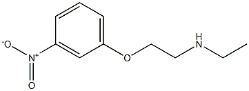 ethyl[2-(3-nitrophenoxy)ethyl]amine,,结构式