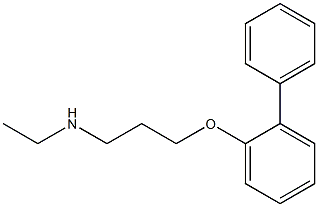 ethyl[3-(2-phenylphenoxy)propyl]amine Structure