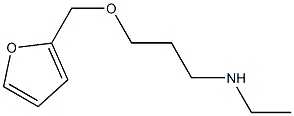 ethyl[3-(furan-2-ylmethoxy)propyl]amine Struktur