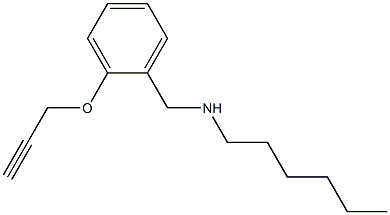  hexyl({[2-(prop-2-yn-1-yloxy)phenyl]methyl})amine