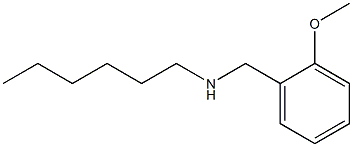 hexyl[(2-methoxyphenyl)methyl]amine,,结构式