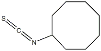 isothiocyanatocyclooctane 结构式