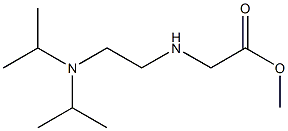 methyl 2-({2-[bis(propan-2-yl)amino]ethyl}amino)acetate|