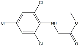 methyl 2-[(2,4,6-trichlorophenyl)amino]acetate